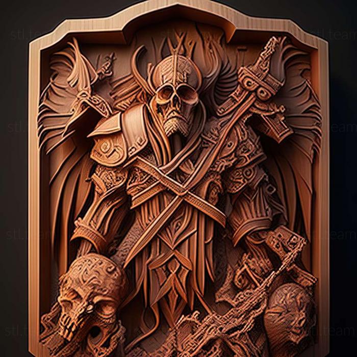 3D model Warhammer Que2 The End Times game (STL)